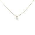 K18YG ダイヤモンドネックレス 0．207ct・F・I1・EXT
