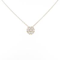 【リメイク】K18YG ダイヤモンドネックレス