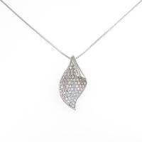 PT／K18WG ダイヤモンドネックレス