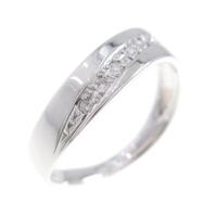 K18WG ダイヤモンドリング