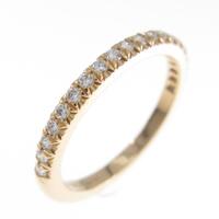 ティファニー ソレスト ハーフサークル リング