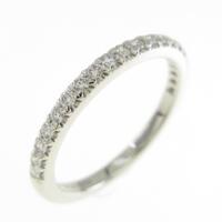 ティファニー ソレスト ハーフサークル リング