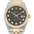 ロレックス 16233G デイトジャスト SSxYG 自動巻