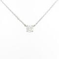 プラチナダイヤモンドネックレス 0．445ct G SI2 GOOD