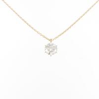 【リメイク】K18YG ダイヤモンドネックレス 0．503ct D SI2 EXT