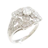【リメイク】プラチナダイヤモンドリング 0．223ct F VS2 EXT