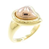 K18YG／K18PG ハート リング