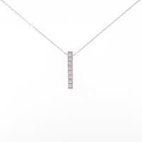 PT／K18WG ダイヤモンドネックレス