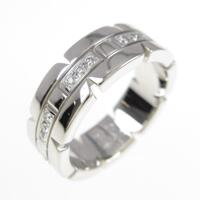 カルティエ タンクフランセーズ ハーフダイヤ リング