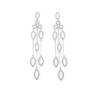 750WG／K18WG ダイヤモンドピアス