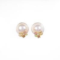 K18YG マベパールピアス 拡散処理未検査