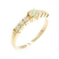 K18YG ダイヤモンドリング