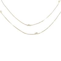 K18YG ダイヤモンドネックレス