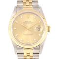 ロレックス 16233G． デイトジャスト SSxYG 自動巻