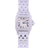 カルティエ WF9005Y8 ミニサントスドゥモワゼル WG／D クォーツ