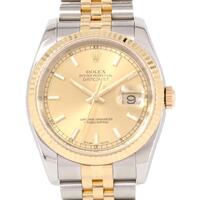 ロレックス 116233 デイトジャスト SSxYG 自動巻