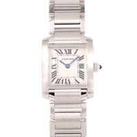 カルティエ W51008Q3 タンクフランセーズSM クォーツ