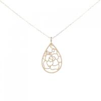 K18PG ダイヤモンド ネックレス 0.03CT