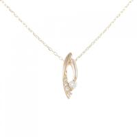 K18PG ダイヤモンド ネックレス 0.15CT