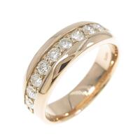 K18PG ダイヤモンド リング 0.70CT