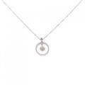 K18WG ダイヤモンド ネックレス 0.20CT