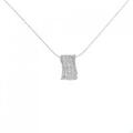 K18WG ダイヤモンド ネックレス 0.50CT