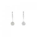 K18WG ダイヤモンド ピアス 0.30CT