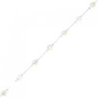 K18WG ダイヤモンド ブレスレット 1.00CT