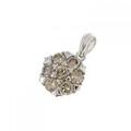 K18WG ダイヤモンド ペンダント 0.99CT