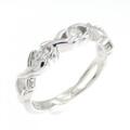 K18WG ダイヤモンド リング 0.15CT