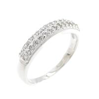 K18WG ダイヤモンド リング 0.20CT