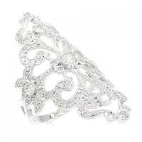 K18WG ダイヤモンド リング 0.213CT
