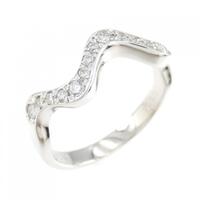 K18WG ダイヤモンド リング 0.30CT