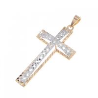 K18WG/K18PG クロス ペンダント