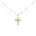 K18YG クロス ネックレス