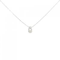 K18WG ダイヤモンド ネックレス 0.07CT