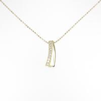 K18YG ダイヤモンド ネックレス 0.10CT