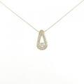 K18YG ダイヤモンド ネックレス 0.11CT