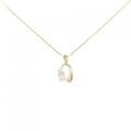 K18YG ダイヤモンド ネックレス 0.23CT