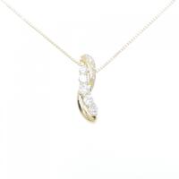 K18YG ダイヤモンド ネックレス 0.50CT