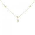K18YG ダイヤモンド ネックレス 0.632CT