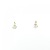 K18YG ダイヤモンド ピアス 0.30CT
