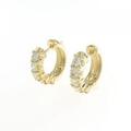 K18YG ダイヤモンド ピアス 1.00CT