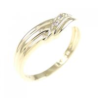 K18YG ダイヤモンド リング 0.04CT