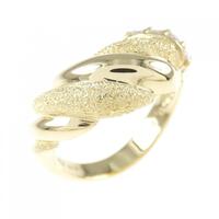 K18YG ダイヤモンド リング 0.10CT