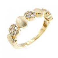 K18YG ダイヤモンド リング 0.17CT