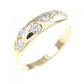 K18YG ダイヤモンド リング 0.27CT