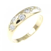 K18YG ダイヤモンド リング 0.27CT