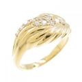 K18YG ダイヤモンド リング 0.29CT