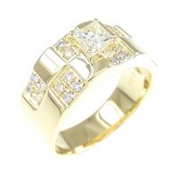 K18YG ダイヤモンド リング 0.47CT